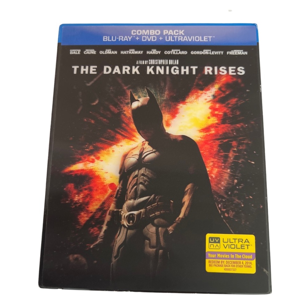 The Dark Knight Rises Batman Combo pack: DVD Blu-Ray Ultraviolet